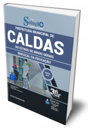 Capa Apostila Prefeitura de Caldas - MG - Serviçal da Educação