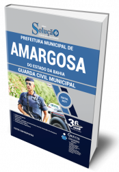 Capa Apostila Prefeitura de Amargosa - BA - Guarda Civil Municipal