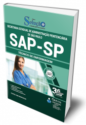 Capa Apostila SAP-SP - Técnico de Enfermagem