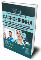 Capa Apostila Prefeitura de Cachoeirinha - RS - Técnico em Enfermagem - ESF