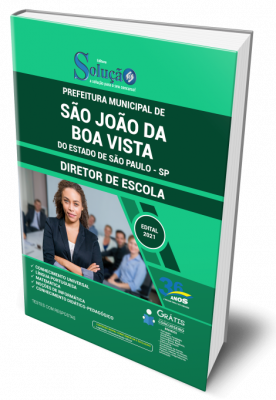 Apostila Prefeitura de São João da Boa Vista - SP - Diretor de Escola - Imagem 1