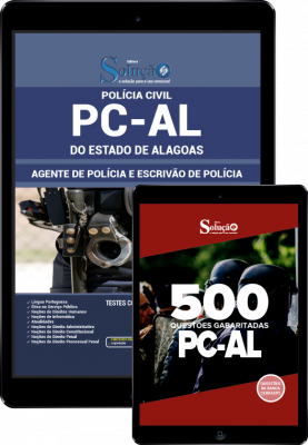 Combo PC-AL - Agente e Escrivão de Polícia - Imagem 1