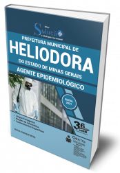 Capa Apostila Prefeitura de Heliodora - MG - Agente Epidemiológico