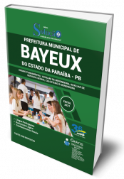 Capa Apostila Prefeitura de Bayeux - PB - Ensino Fundamental: Auxiliar de Merendeira, Auxiliar De Serviços Gerais, Calceteiro e Merendeira