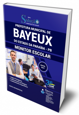 Apostila Prefeitura de Bayeux - PB - Monitor Escolar - Imagem 1