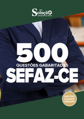 Caderno de Questões SEFAZ-CE - 500 Questões Gabaritadas - Imagem 2