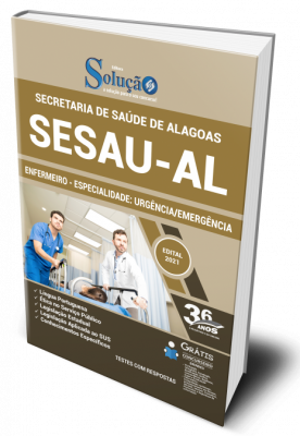 Apostila SESAU-AL - Enfermeiro - Especialidade: Urgência/Emergência - Imagem 1