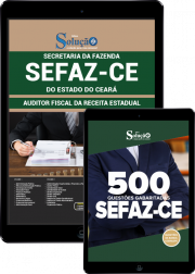 Capa Combo SEFAZ-CE - Auditor Fiscal da Receita Estadual