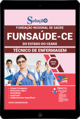 Apostila Funsaúde CE em PDF - Técnico de Enfermagem - Imagem 1