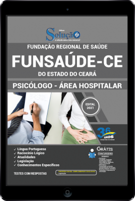 Apostila Funsaúde CE em PDF - Psicólogo - Área Hospitalar - Imagem 1