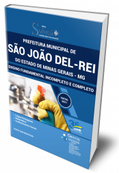 Capa Apostila Prefeitura de São João Del-Rei - MG - Ensino Fundamental Incompleto e Completo