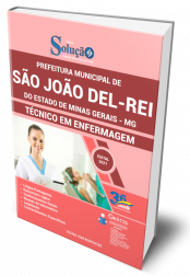 Capa Apostila Prefeitura de São João Del-Rei - MG - Técnico em Enfermagem
