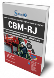 Capa Apostila CBM-RJ - Soldado BM Temporário Combatente, Combatente com CNH B e Guarda-Vidas