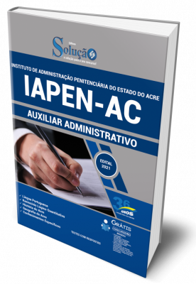 Apostila IAPEN-AC - Auxiliar Administrativo  - Imagem 1