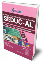 Capa Apostila SEDUC-AL - Comum a Todas Áreas de Professor