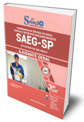 Capa Apostila SAEG-SP - Ajudante Geral