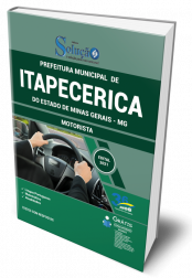 Capa Apostila Prefeitura de Itapecerica - MG  - Motorista
