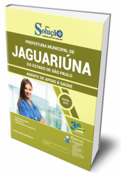 Capa Apostila Prefeitura de Jaguariúna - SP - Agente de Apoio à Saúde