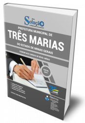 Capa Apostila Prefeitura de Três Marias - MG - Comum aos Cargos de Nível Médio