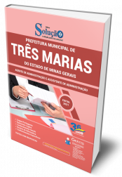 Capa Apostila Prefeitura de Três Marias - MG - Agente de Administração e Assistente de Administração
