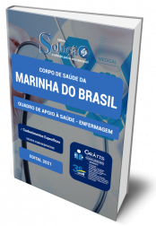 Capa Apostila Corpo de Saúde da Marinha do Brasil - Quadro de Apoio à Saúde - Enfermagem