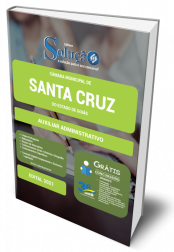 Capa Apostila Câmara de Santa Cruz - GO - Auxiliar Administrativo