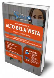Capa Apostila Prefeitura de Alto Bela Vista - SC - Comum a Todos os Cargos: Farmacêutico, Odontólogo, Psicólogo e Técnico em Enfermagem