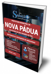Capa Apostila Prefeitura de Nova Pádua - RS - Motorista e Operador de Máquinas