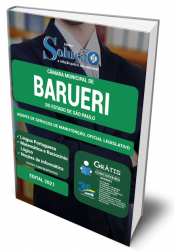 Capa Apostila Câmara de Barueri - SP - Agente de Serviços de Manutenção e Oficial Legislativo