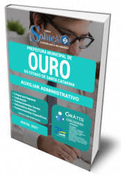 Capa Apostila Prefeitura de Ouro - SC - Auxiliar Administrativo