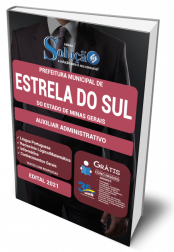 Capa Apostila Prefeitura de Estrela do Sul - MG - Auxiliar Administrativo