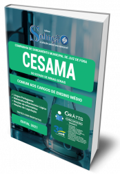 Capa Apostila CESAMA de Juiz de Fora - MG - Comum aos Cargos de Ensino Médio