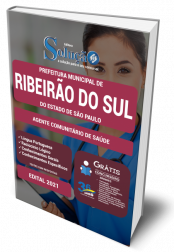 Capa Apostila Prefeitura de Ribeirão do Sul - SP - Agente Comunitário de Saúde
