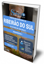Capa Apostila Prefeitura de Ribeirão do Sul - SP - Merendeira I