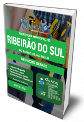 Capa Apostila Prefeitura de Ribeirão do Sul - SP - Serviços Gerais