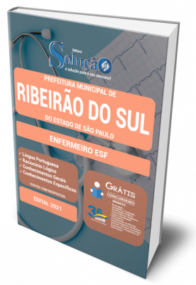 Apostila Prefeitura de Ribeirão do Sul - SP - Enfermeiro ESF - Imagem 1