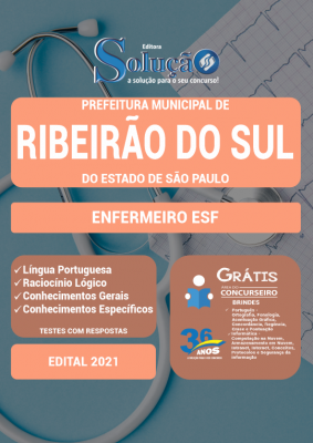 Apostila Prefeitura de Ribeirão do Sul - SP - Enfermeiro ESF - Imagem 2