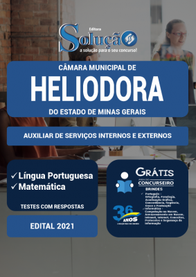 Apostila Câmara de Heliodora - MG - Auxiliar de Serviços Internos e Externos - Imagem 2