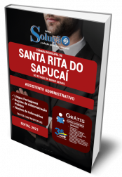 Capa Apostila Câmara de Santa Rita do Sapucaí - MG - Assistente Administrativo