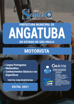 Apostila Prefeitura de Angatuba - SP - Motorista - Imagem 2