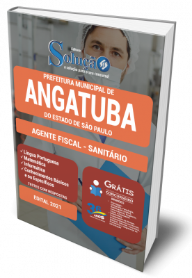 Apostila Prefeitura de Angatuba - SP - Agente Fiscal - Sanitário - Imagem 1