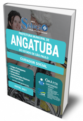 Apostila Prefeitura de Angatuba - SP - Cuidador Social - Imagem 1