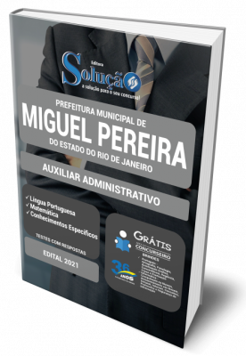 Apostila Prefeitura de Miguel Pereira - RJ - Auxiliar Administrativo - Imagem 1