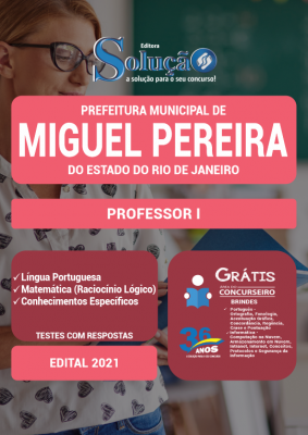 Apostila Prefeitura de Miguel Pereira - RJ - Professor I - Imagem 2