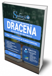 Capa Apostila Prefeitura de Dracena - SP - PEB I - Professor de Classe Especial