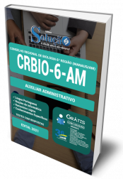 Capa Apostila CRBio-06-AM - Auxiliar Administrativo