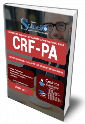 Capa Apostila CRF-PA - Agente Administrativo e Auxiliar Administrativo Geral