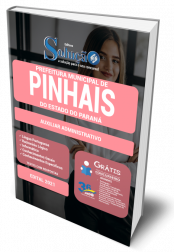Capa Apostila Prefeitura de Pinhais - PR - Auxiliar Administrativo