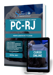 Capa Apostila PC-RJ - Perito Legista de 3ª Classe