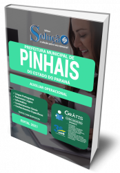 Capa Apostila Prefeitura de Pinhais - PR - Auxiliar Operacional